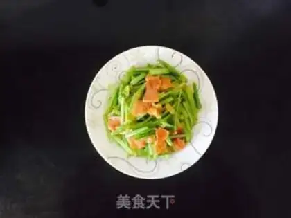 Make Bacon fried celery step 5