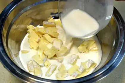 Make Medium cheese step 1