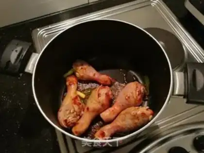 Make Red chicken legs step 5