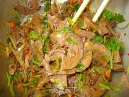 Make Spicy pig heart step 9