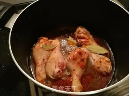 Make Red chicken legs step 7