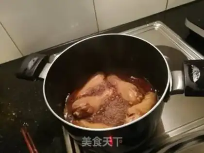 Make Red chicken legs step 8