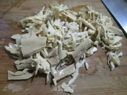 Make The tofu is burning water step 1