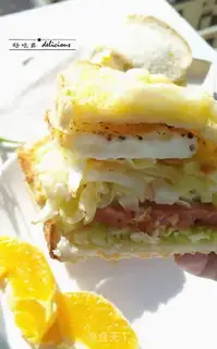Make Egg sandwich step 25