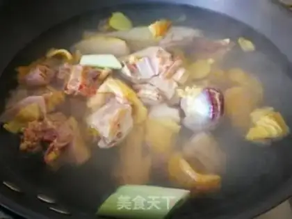 Make The chicken soup step 2