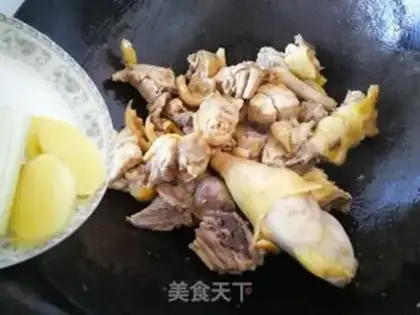Make The chicken soup step 5