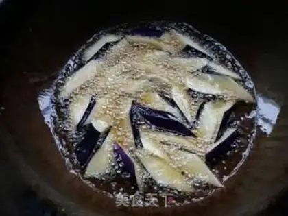 Make Salt fish eggplant step 4