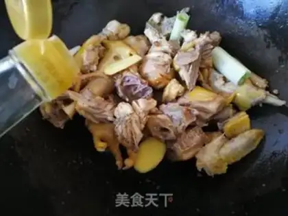 Make The chicken soup step 6
