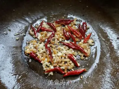 Make Salt fish eggplant step 6
