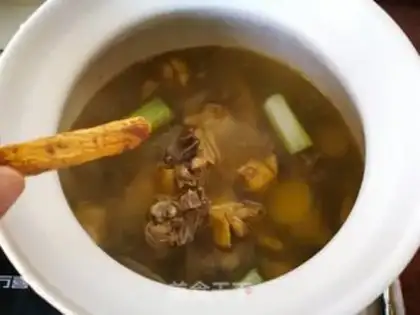 Make The chicken soup step 8