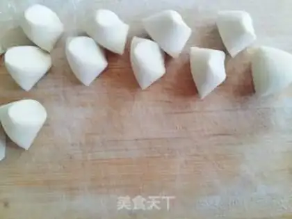 Make Cream dumplings step 10