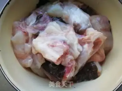 Make Ancon, tofu soup step 1