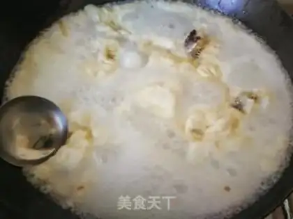 Make Ancon, tofu soup step 7