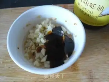 Make Garlic fan cod step 4