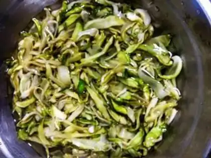 Make Homemade appetizer pickles step 3