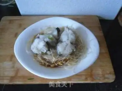 Make Garlic fan cod step 9