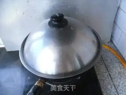 Make Garlic fan cod step 12