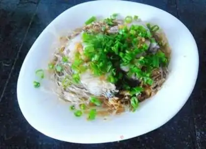 Make Garlic fan cod step 14