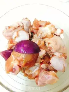 Make Dry bean chicken step 1