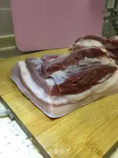 Make Dry the meat step 0