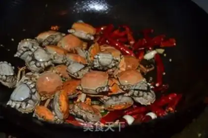 Make Spicy crabs step 6