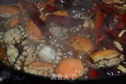 Make Spicy crabs step 7