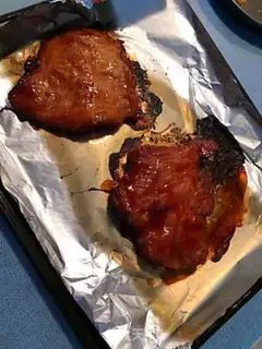 Make Roast oven honey fork step 3