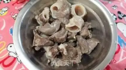 Make Pig lung olive soup step 0
