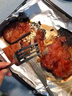 Make Roast oven honey fork step 5