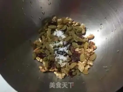 Make Peach bread step 1