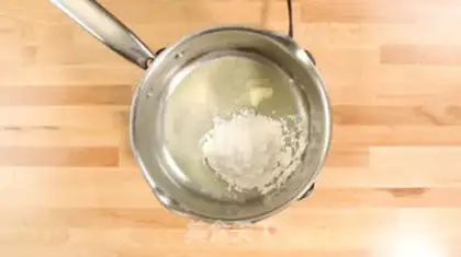 Make The broccoli chicken makes shellfish powder step 2