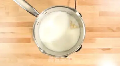 Make The broccoli chicken makes shellfish powder step 5