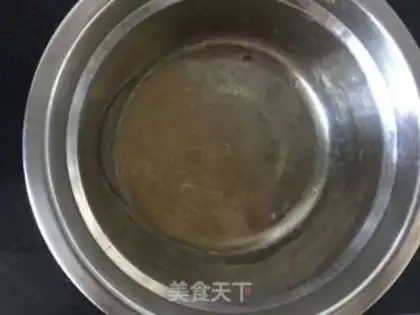 Make Blueberry milk pudding step 1