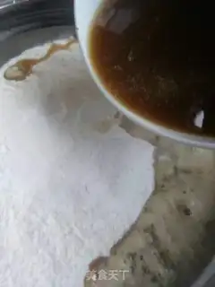 Make Red-sugar hairloaf step 2