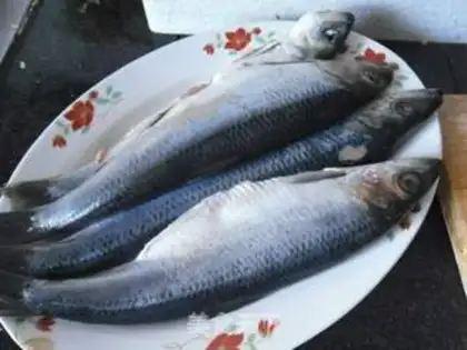 Make Garlic mackerel step 1