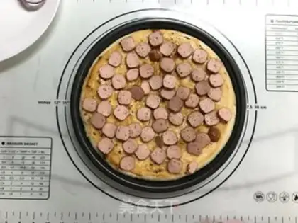 Make Soft mushroom pizza step 9