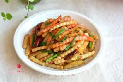 Make Spicy hyena potatoes step 7