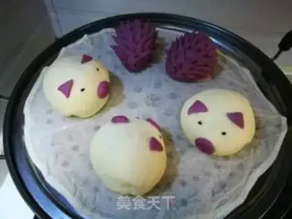 Make Pork buns step 10