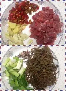 Make Beef with beans step 0