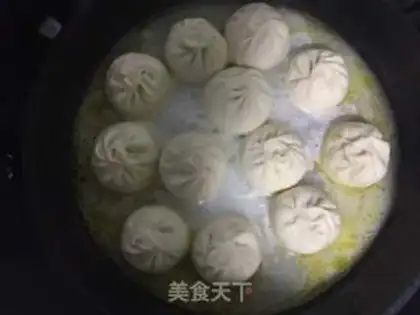 Make Sprouts and pork buns step 17