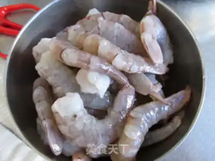 Make Shrimp beef step 1