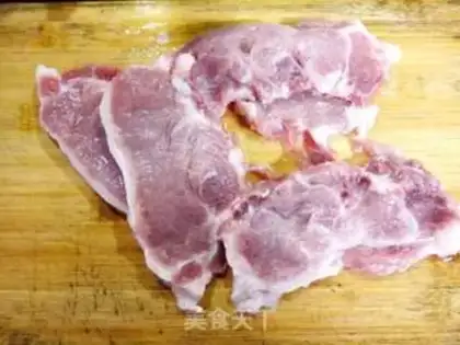 Make Puffed pork chops step 0