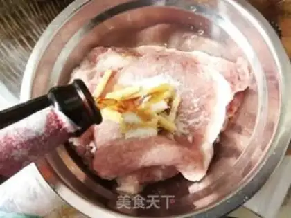 Make Puffed pork chops step 3