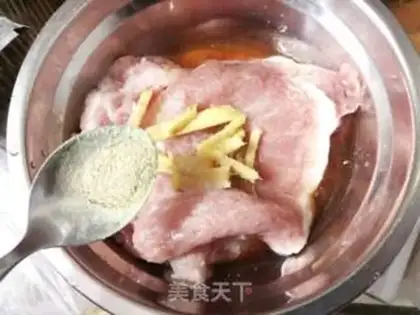 Make Puffed pork chops step 4