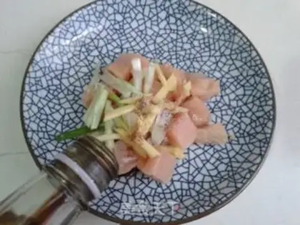 Make Salt chicken step 1