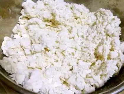 Make radish powdered pellets step 1