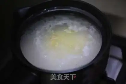 Make Quick eggs, thin porridge step 5