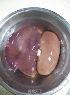 Make The liver and the waist are fried step 0