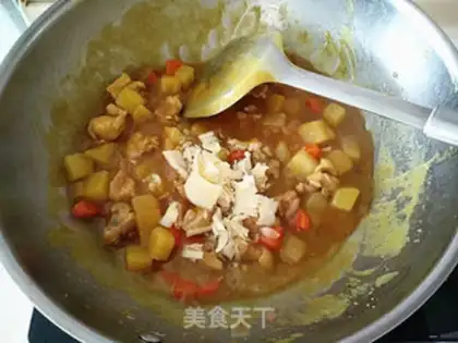 Make Curry chicken step 7
