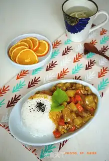 Make Curry chicken step 9
